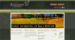 Desktop Screenshot of eaglepointgolfresort.com